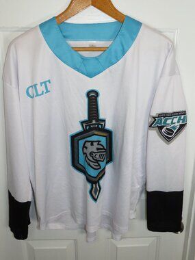 Charlotte Knights Hockey Jersey Sports Night Baseball Tribute Adult Size XL SGA